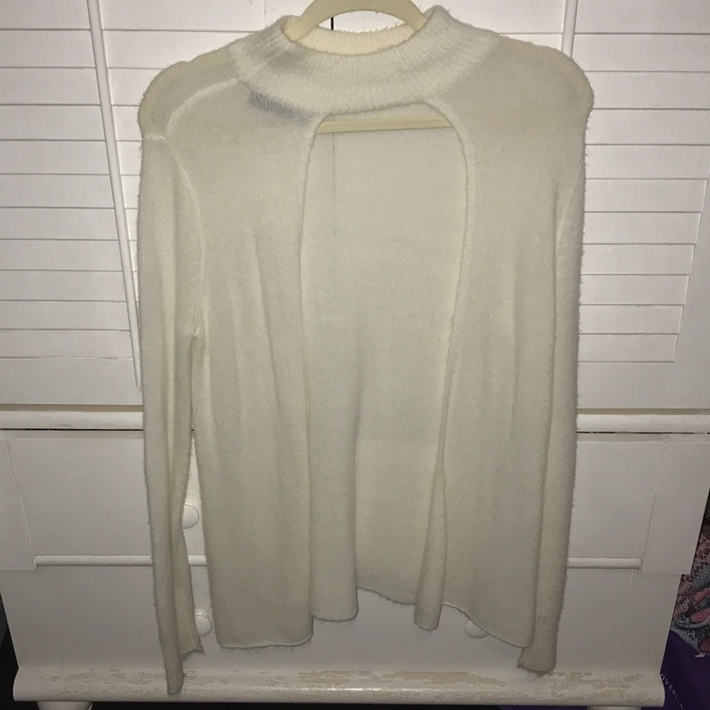 OPEN BACK SWEATER from boutique
